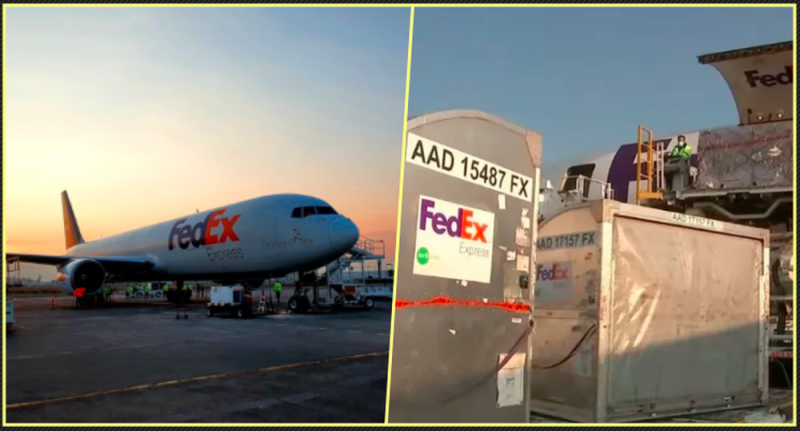 Llega avión con 211 VENTILADORES a México para atender pacientes Covid-19