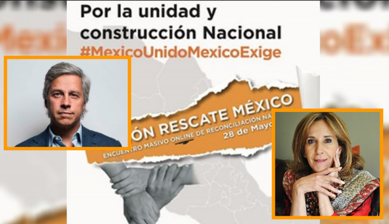 Panistas y Claudio X. lanzan “Misión Recate”, grupo opositor a AMLO