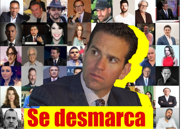 Carlos Loret de Mola DESCONOCE y se deslinda del Frente de Oposición Nacional contra AMLO