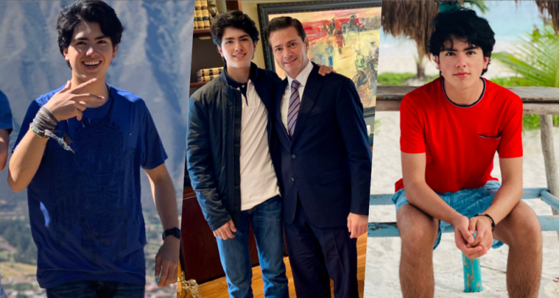 Difunden imágenes INÉDITAS de hijo desconocido de EPNy