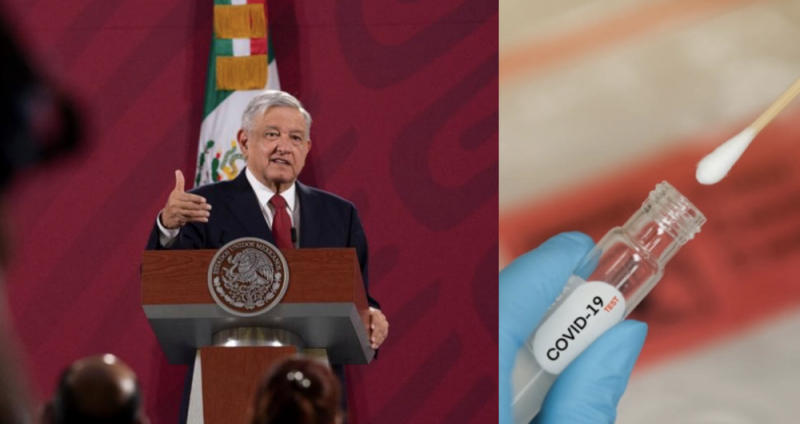 Anuncia AMLO que hoy por la tarde se hará la PRUEBA Covid-19 previo a su viaje a EU