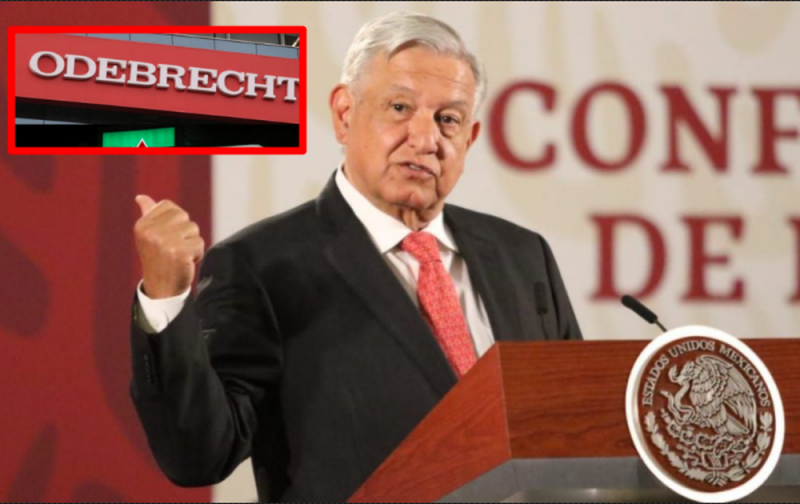 AMLO anuncia cancelación de contrato con empresa filial de Odebrecht