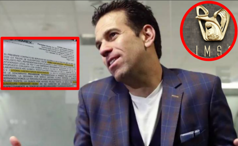 IMSS desmiente a Loret de Mola sobre contratos a prima de AMLO