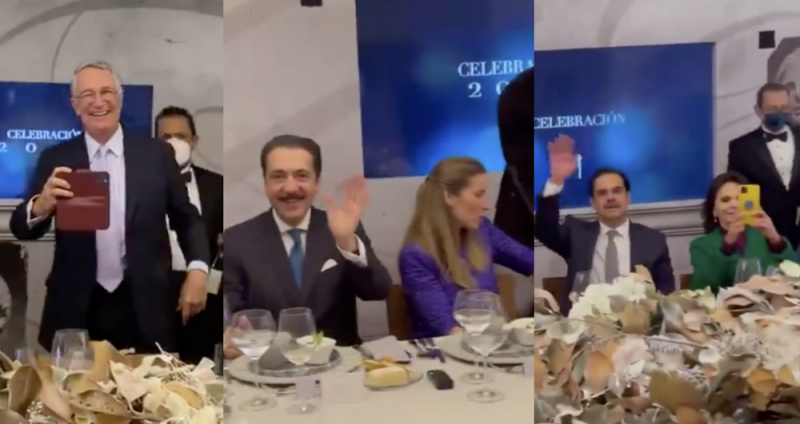 Salinas Pliego organiza fiesta de fin de año con conductores de Tv Azteca: ¡Gracias a la vida!