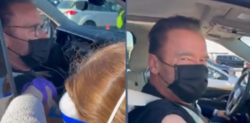 “Nunca he sido más feliz”, Arnold Schwartzenegger se vacuna contra el COVID19