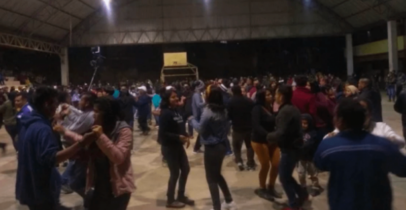 Bailongo patronal en enero dejó como saldo 400 contagios de Covid-19 en este municipio