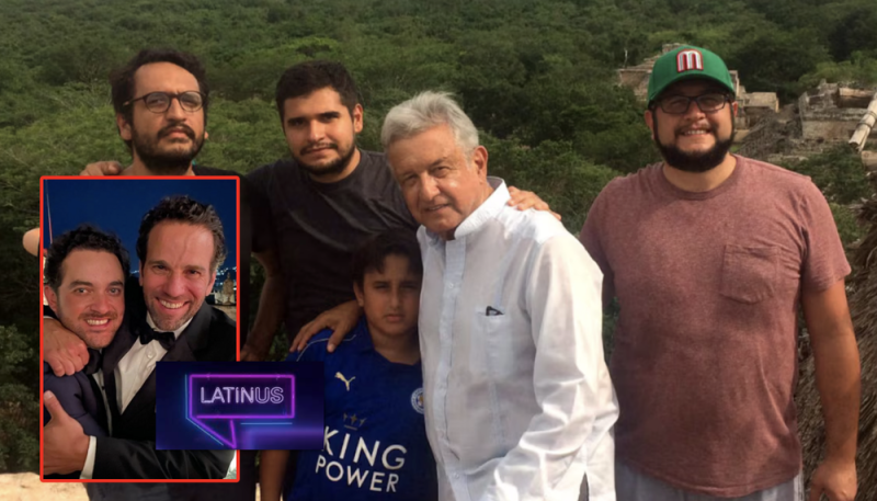 Exhiben nuevo montaje de LatunUs: Amparos fantasma contra hijos de AMLO 