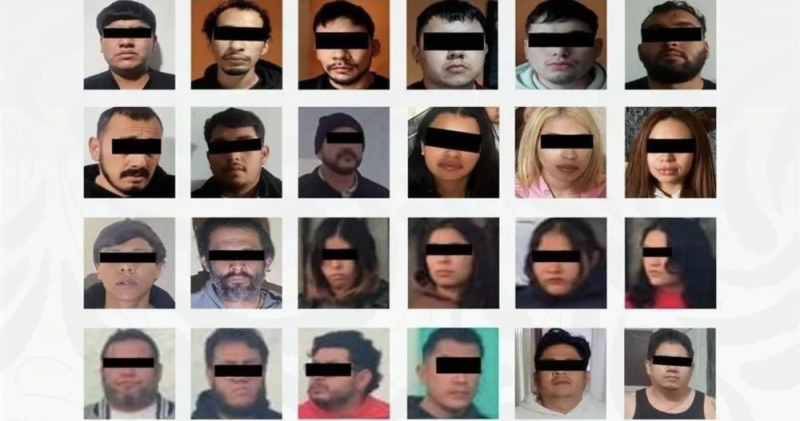 Harfuch confirma detención a operador de Los Salazar y a 29 más en Querétaro