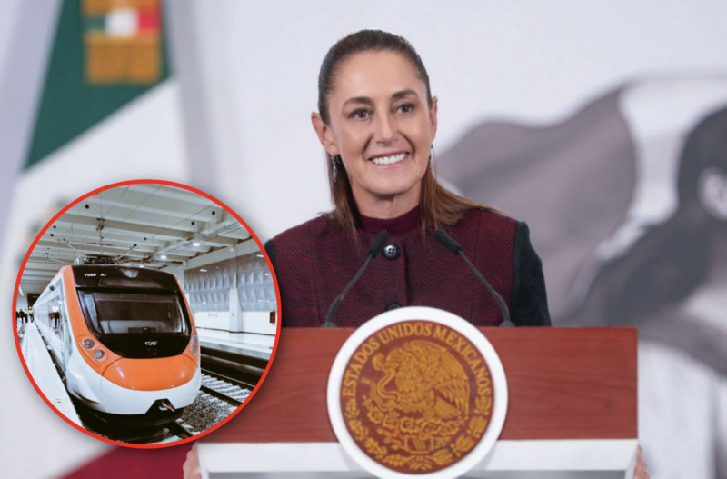 Tren al AIFA operará antes de Semana Santa: Sheinbaum 