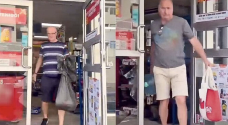 Extranjeros saquean tienda en Puerto Vallarta durante disturbios