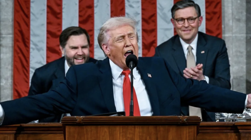 publicaciones/“Lo hemos derrocado”: Trump se adjudica abatimiento de El M3ncho en el Estado de la Unión