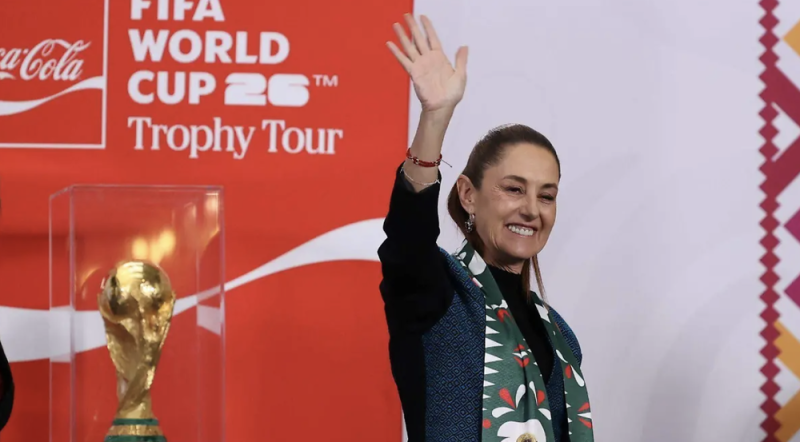 Sheinbaum anuncia concurso para regalar el boleto 0001 del Mundial a una niña: así pueden participar