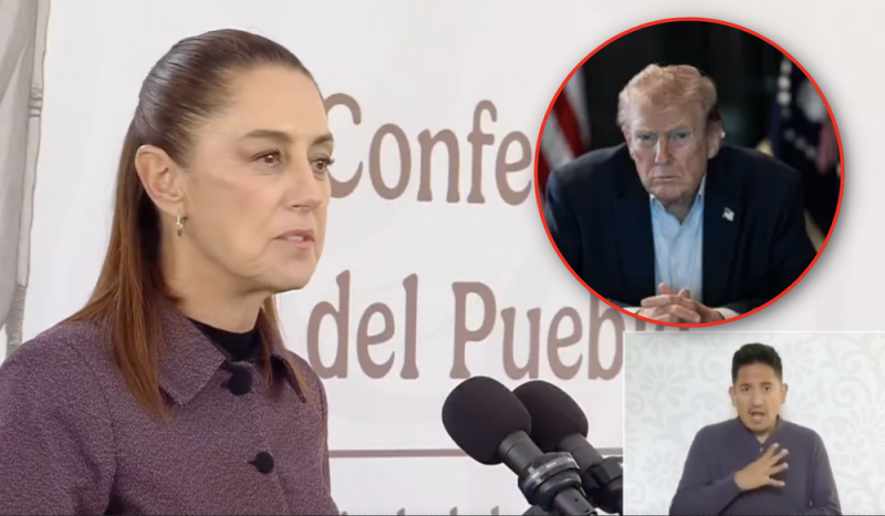 Sheinbaum lo deja claro: rechaza participación del ejército de EU en combate al n4rcotráfic0