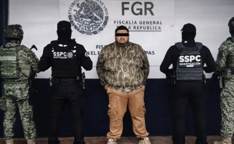 Detienen a “El Meño”, operador logístico del Cártel del Golfo en Tamaulipas