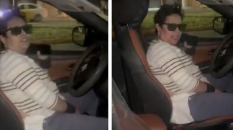  Surge Lady Trump: Mujer choca auto de lujo en México, insulta en inglés e invoca a Donald Trump