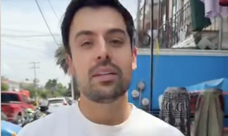 Se aprovechan otra vez del Influencer Alex Serrano, ahora en el barrio chino de CDMX