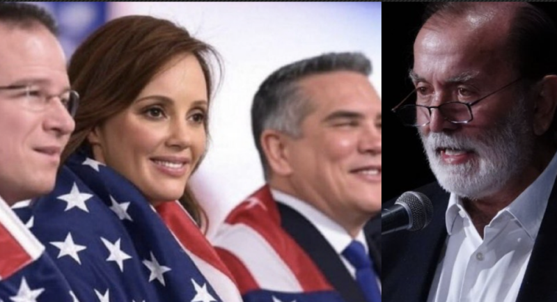 Epigmenio Ibarra estalla: llama traidores a la patria a Lilly Téllez, Anaya y Alito 