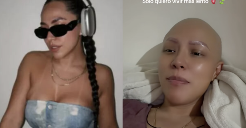  Bailarina de Santa Fe Klan pide apoyo en su lucha contra el cáncer: “Quiero vivir”