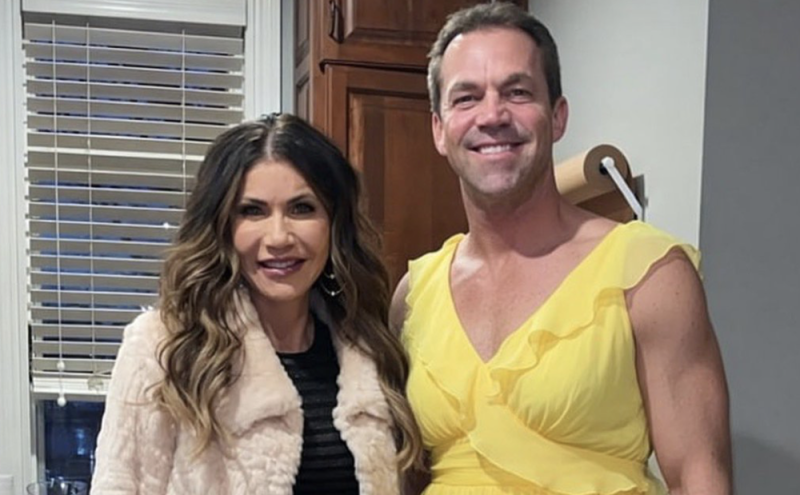 Devastada, Kristi Noem rompe el silencio tras escándalo por fotos de su esposo