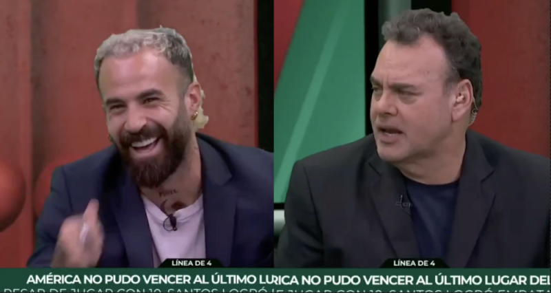 David Faitelson explota contra Marc Crosas en vivo: “Me la pel*s, no tienes huev*s”