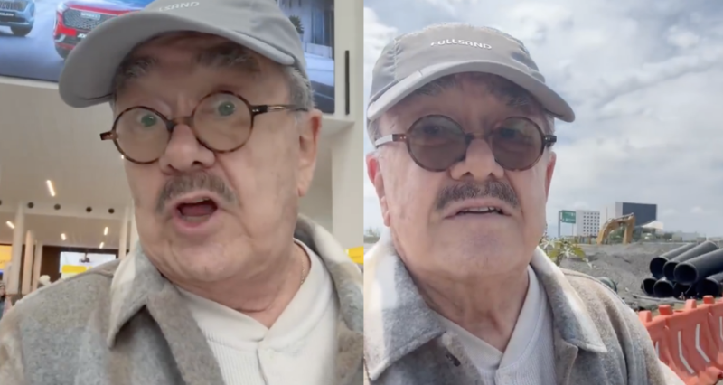 Pedrito Sola estalla porque no lo dejaron tomar su Uber en Aeropuerto de Guadalajara 