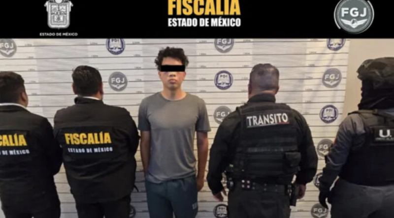 Detienen a Kevin “N”, presunto responsable de la muerte de 4 personas tras atropellarlas en Tecámac
