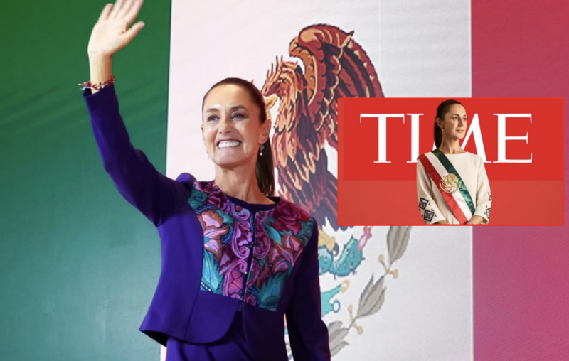 publicaciones/Revista TIME nombra a Sheinbaum una de las 100 personas más influyentes del mundo 