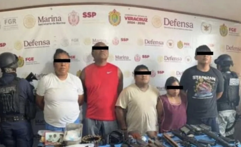 Arrestan a familiares de exalcalde en Veracruz, por estar vinculados a un grupo delincuencial