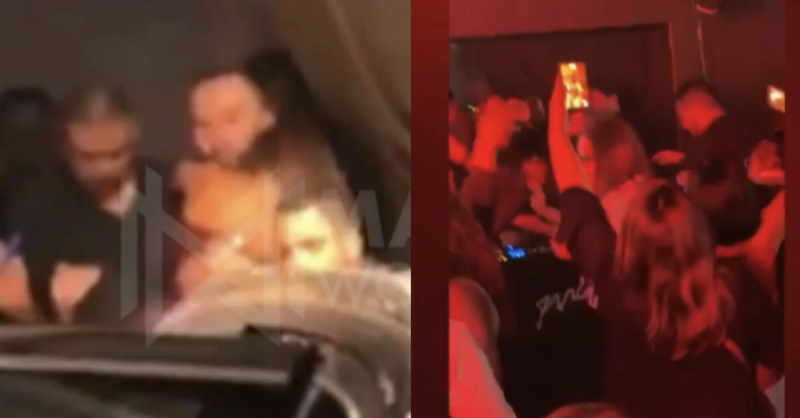 Se desploma elevador donde viajaban Carín León y su novia Meylin Zúñiga