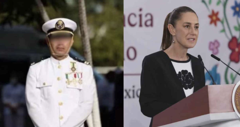 publicaciones/Vicealmirante Farías Laguna pide a Claudia Sheinbaum revisar proceso penal en su contra
