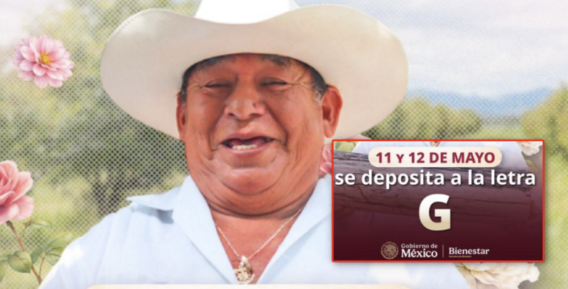 Apellidos con letra “G” ya podrán cobrar Pensiones Bienestar y apoyo para Madres Trabajadoras