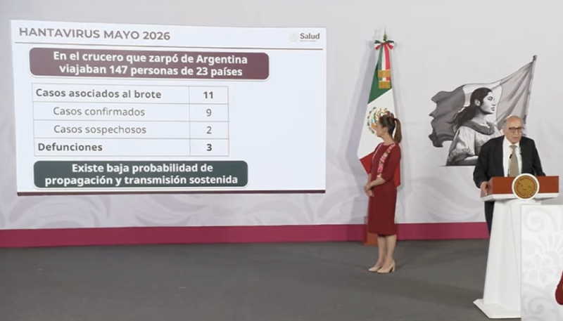 “Estamos preparados y vigilantes”: Salud descarta casos de Hantavirus y Ébola en México