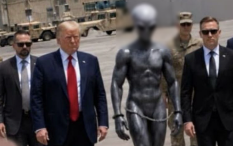 Exempleado de la CIA afirma que Trump tiene cuerpos de extraterrestres; así los describió