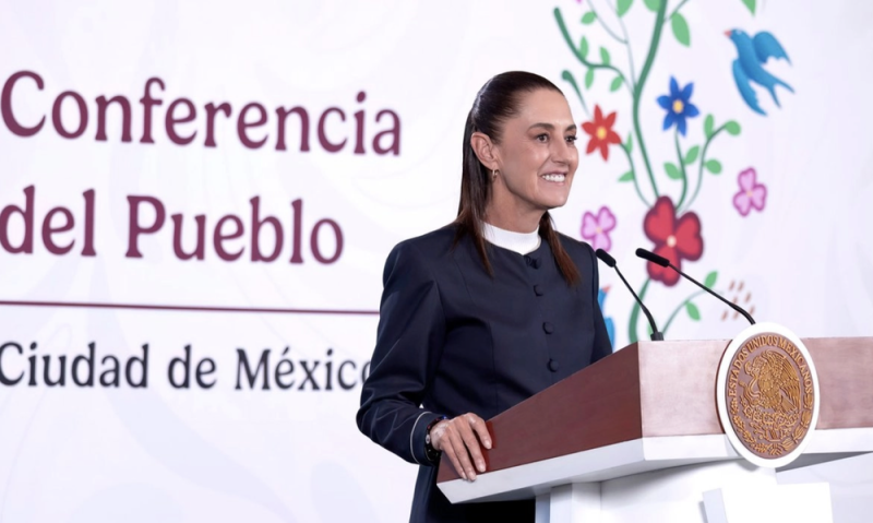 Sheinbaum destaca récord en inversión extranjera directa y balanza comercial positiva