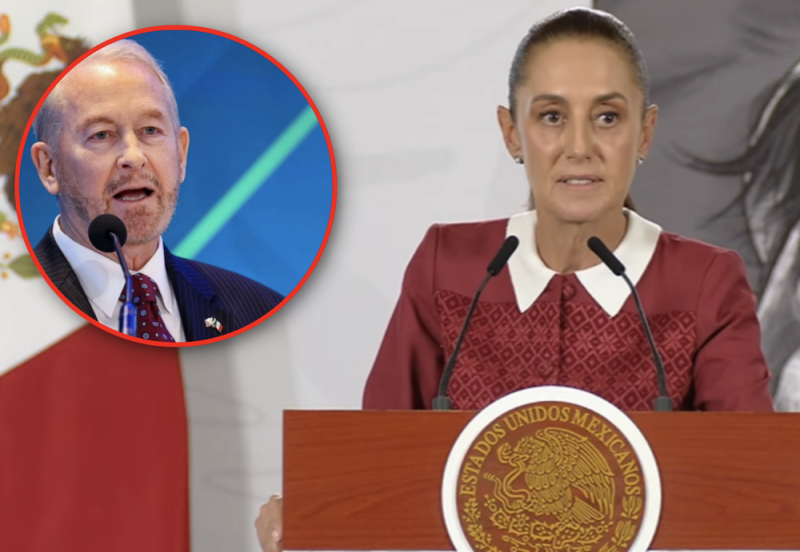 Sheinbaum FRENA EN SECO a embajador Ronald Johnson y pide respeto a asuntos internos del país