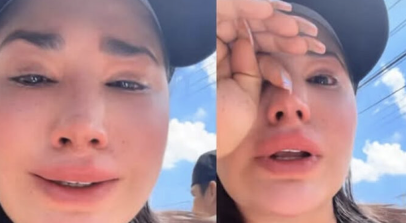 Ex conductora de Hoy, reaparece en redes llorando y lamenta haberse ido a Pachuca: “Me tratan mal”