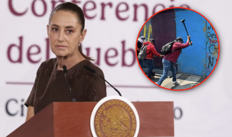 Sheinbaum asegura que no caerá en provocaciones tras manifestaciones de la CNTE