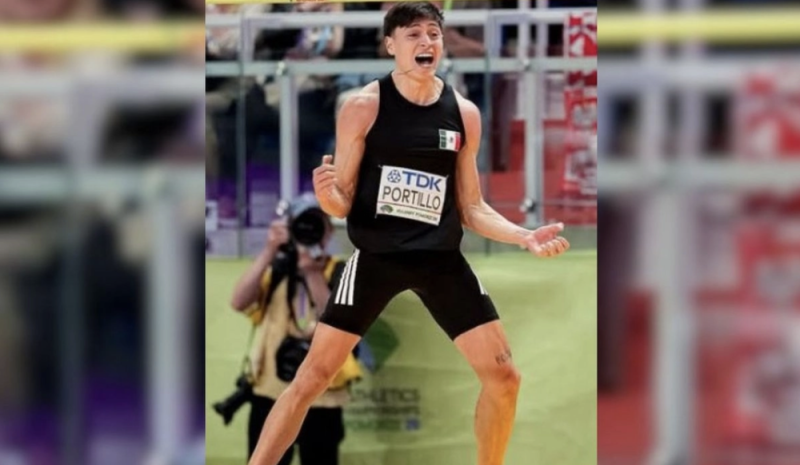 Mexicano Erick Portillo hace historia y gana plata en salto de altura de la Liga Diamante de Roma