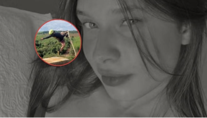 Instructor arrestado por la muerte de Maria Eduarda en el bungee hace desgarradora broma