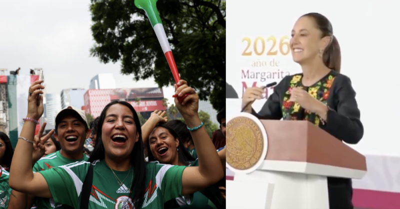 ¡Felicidades a la Selección por la alegría que le da al pueblo!: Sheinbaum celebra triunfo de México