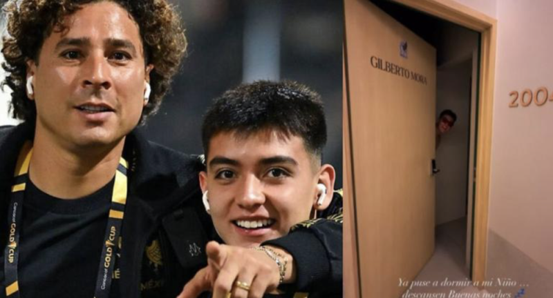 ¡Como si fuera papá! Memo Ochoa mandó a dormir temprano a Morita (VIDEO)