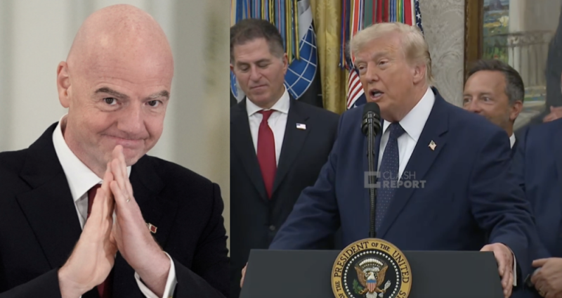 FIFA le quita la tarjeta roja al jugador de Estados Unidos tras llamada de Trump a Infantino