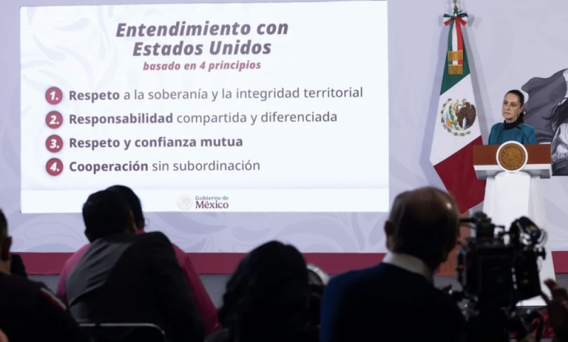 Nosotros nunca vamos a hacer acuerdos con la delincuencia organizada: Sheinbaum 