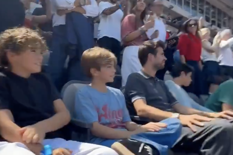 Revelan la reacción de Piqué durante la canción de Shakira en final del mundial 