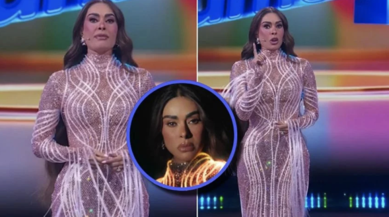 Galilea Montijo arrasa en La Casa de los Famosos México luciendo vestido con luz led