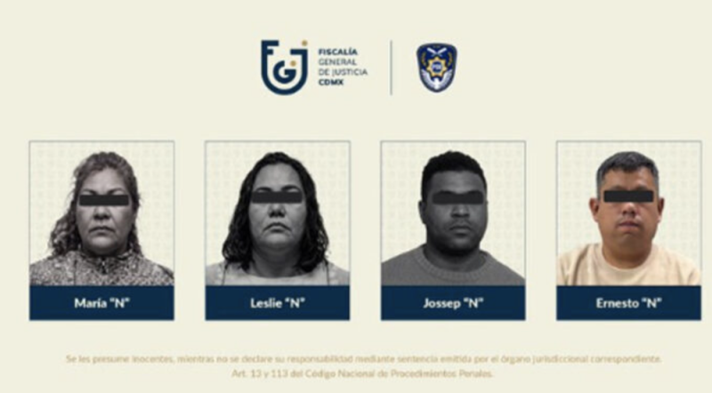 Cae peligrosa banda de extorsionadores que operaba en la Gustavo A. Madero