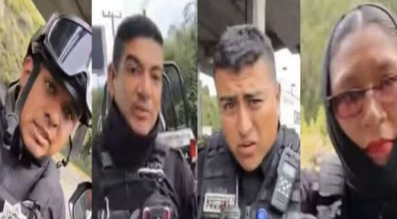 Suspenden a policías de Tlalnepantla tras viralizarse video de presunto abuso
