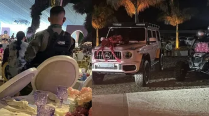 Julión Álvarez y show de drones: los XV años que exhibieron al “Tio Lako” ante las autoridades