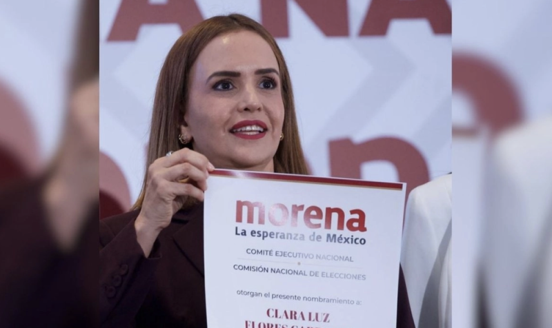 Repite Clara Luz Flores: Morena la designa como coordinadora de la 4T en NL