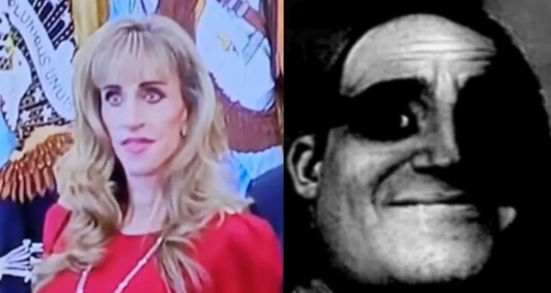 VIDEO: El perturbador comportamiento de Susan Dell en la Casa Blanca
